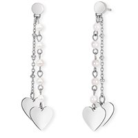 Orecchini 2Jewels Donna Desirée in Acciaio Perla 261300